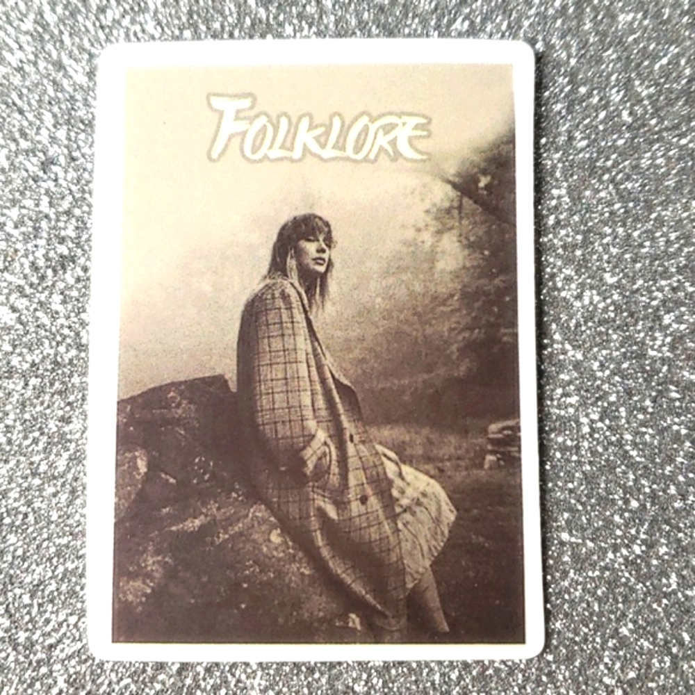 10/$10 Taylor Swift FOLKLORE Waterproof Sticker Forest